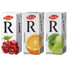 Соки Rich в ассортименте 0,2 л.